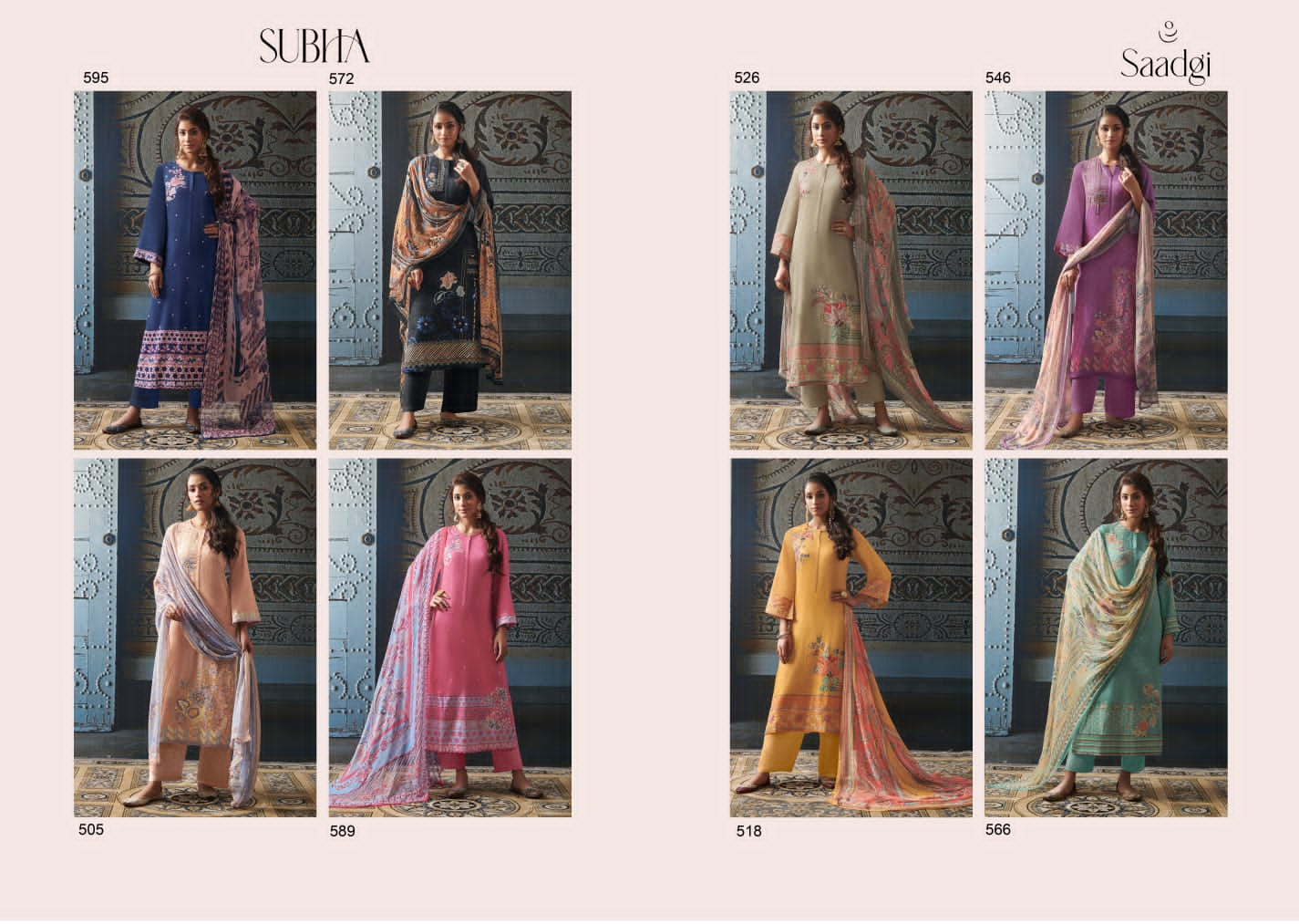 Subah Saadgi Jam Stain Designer Salwar Suits Catalog